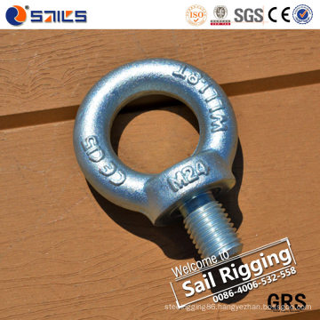 DIN580 Lifting Hardware Galv Carbon Iron Eye Bolt